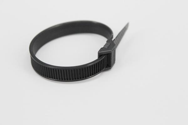 DM-9*180mm Black Nylon Material strong single loop lock zip ties