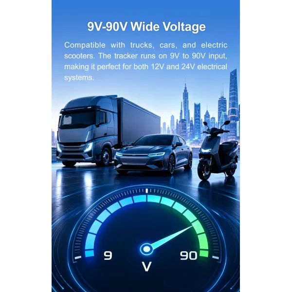 VF36 Wired GPS Built-in 140mAh Backup Polymer Battery