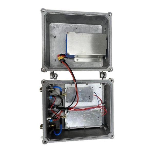 5.2ghz 5.8ghz Dispositif anti-Fpv portable 60W en aluminium pour les contre-drones