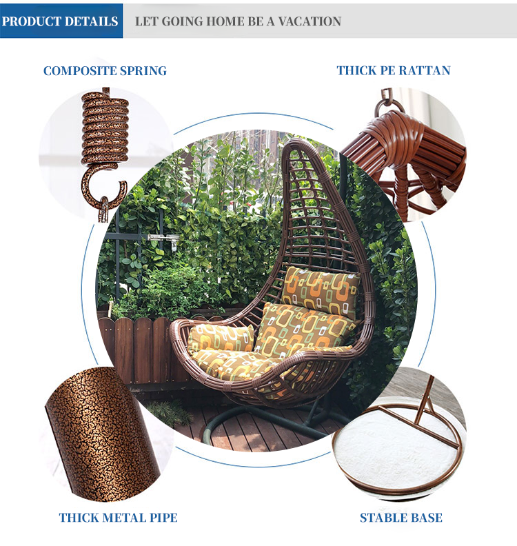 Легко стирается на заказ семейная висячая корзина из ротана Гостиная Висящая Орхидея Стул падающий кресло качается