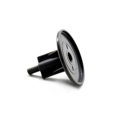 Black Plastic Injection Molding Service ISO9001 Certification