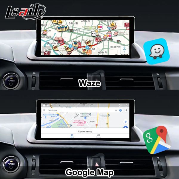 Lsailt Lexus Video Interface для CT200h 2017-2021 GX LX ES LS...включает CarPlay, Android Auto, Spotify