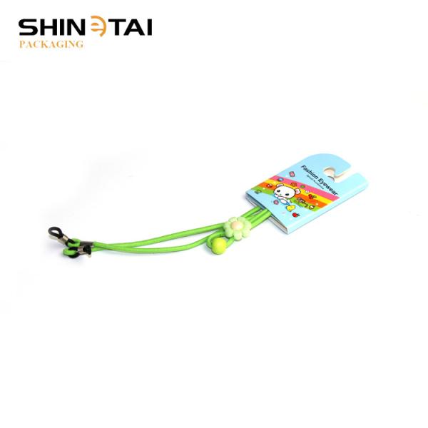 Custom non-slip glasses cord