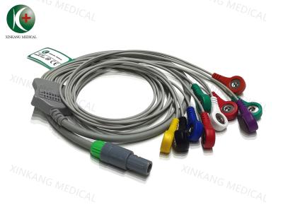 1.5 Meters ECG EKG Cable in White Essential for Accurate Heart Diagnostics