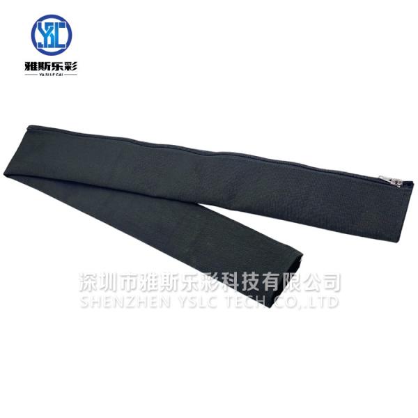Zippered Textile Sleeves Nylon Fabric Wire Protection Tubing Cable Sleeving