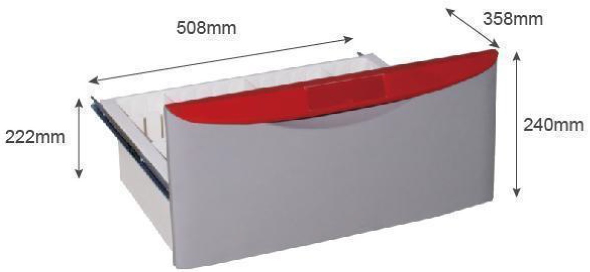 4pcs Drawer Emergency Trolley 5 Inches Caster Diameter Mobile Medical Cart Designed for Emergency Medical Supply Storage