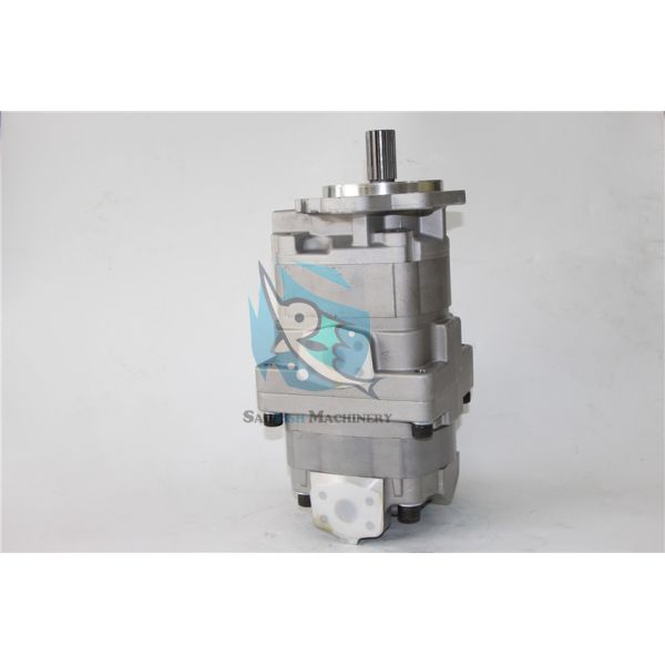 НАСОС С ЗУБЧАТОЙ ПЕРЕДАЧЕЙ 705-52-30280 ЗАТЯЖЕЛИТЕЛЯ КОЛЕСА WA450-3 WA470-3 ГИДРАВЛИЧЕСКИЙ