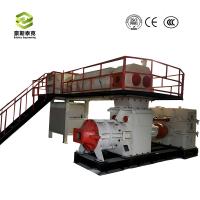 Máquina de fabricación de ladrillos rojos Jky55 Extrusora de vacío de doble etapa a extrusora tira de barro para planta automática de fabricación de ladrillos