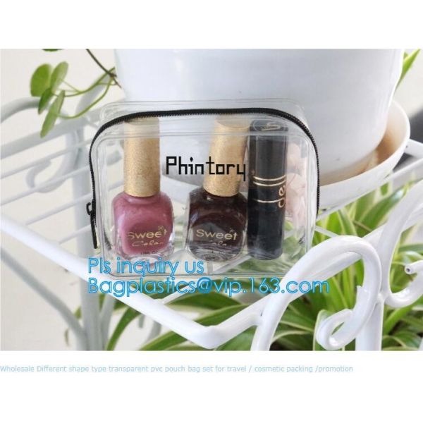 Сумка мытья перемещения PVC косметической гигиенической косметикаи состава ясная с ручкой, косметические сумки подарка Tote сумка макияжа перемещения для молнии
