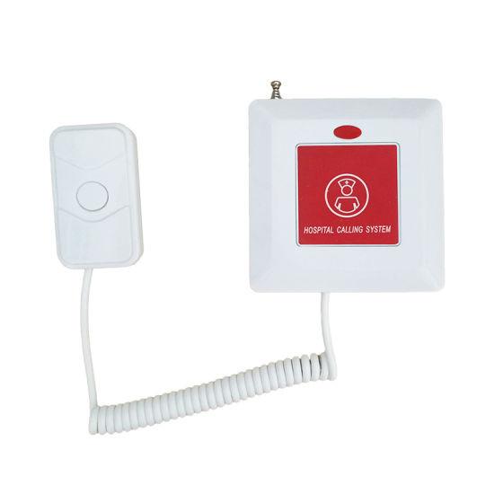 Serviço de Emergência de enfermagem de hospital sem fio Sistema de chamadas de chamadas em 433.92Mhz Frequência