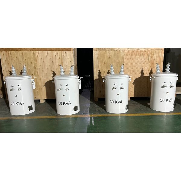 50KVA однофазный распределительный трансформатор с погруженным маслом 12470V до 277V