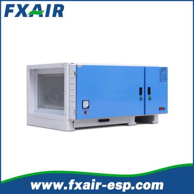 Commercial Kitchen Oil Mist Collector Electrostatatic precipitator Cooking Processes UV Odour Eliminator Odor purifier