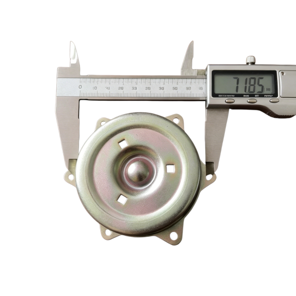 72mm Zinc Plated Round Stamping Parts | Precision Engineered Metal Components