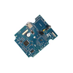 IC SMT imprimiu o chapeamento do dedo do ouro da fabricação da placa de circuito através do conjunto do PWB do furo