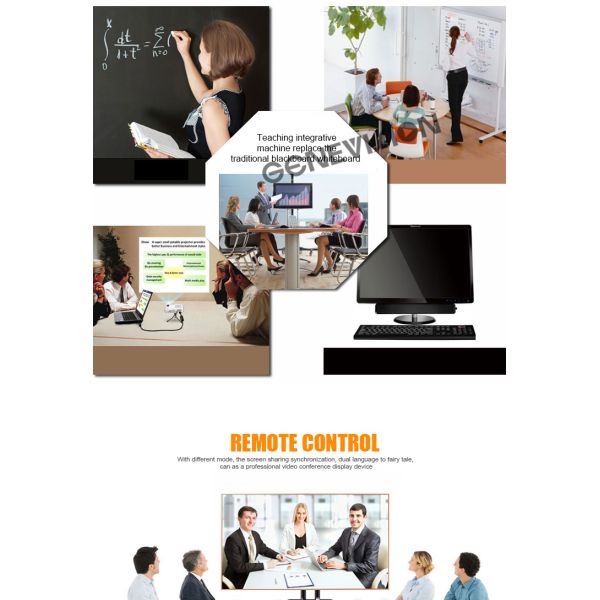 Школа LCD уча 350cd/M2 взаимодействующему Whiteboards