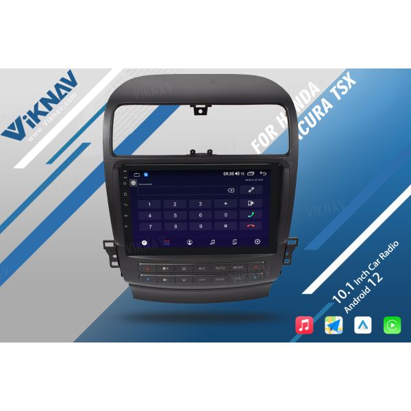 Viknav Android Car Radio Для Honda Acura TSX 2004-2008 Автомобильный стереоприемник с сенсорным экраном