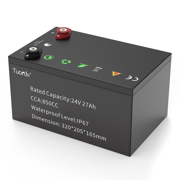 LTO Low Temperature 24V 27AH Truck Starter Battery For Light Trucks And Buses