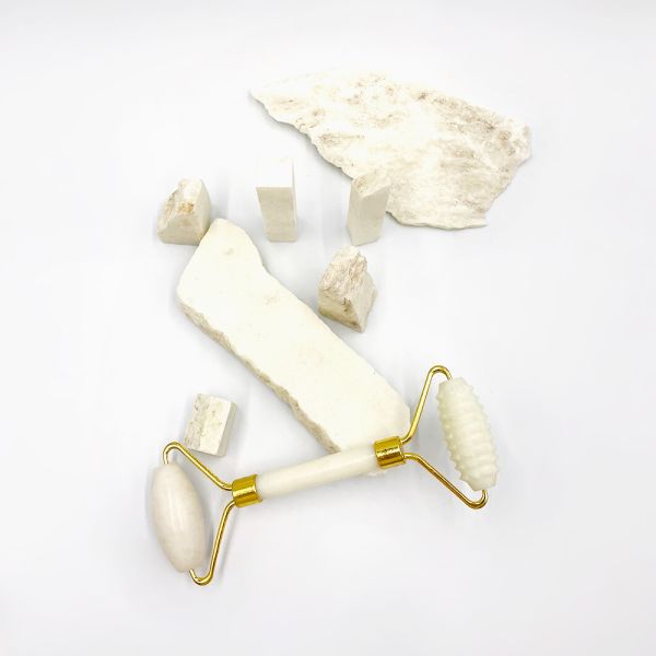 Waterproof Double Head Jade Roller Gua Sha Set for Smoothing Wrinkles and Skin Health