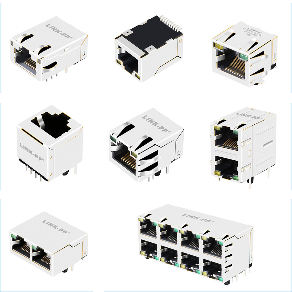 С RJ45 модульного Джек/без магнитного никакие POE/POE/POE+