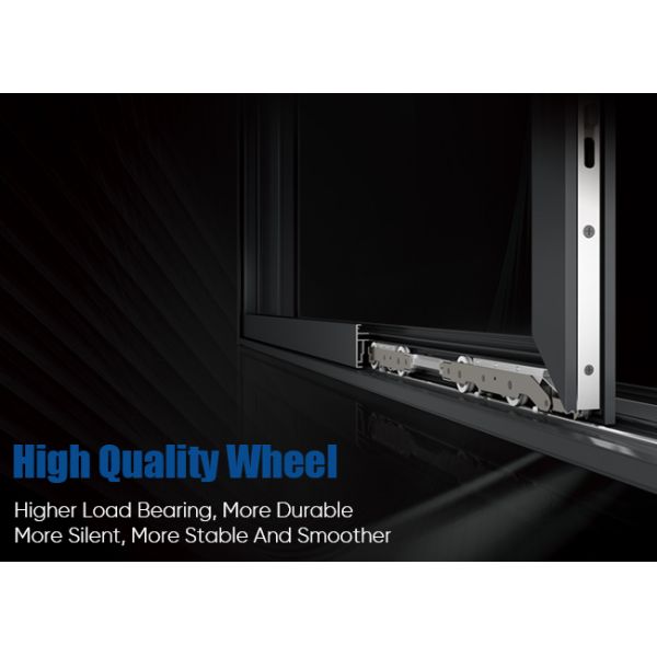 Wind Resistant Thermal Break Aluminium Bi Fold Doors Heavy Duty
