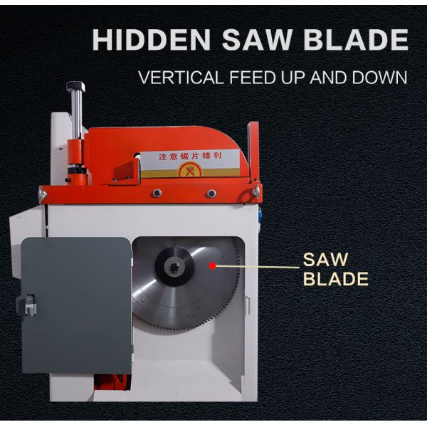 XS-455AL Aluminum Cutting Machine Aluminium Profile PVC Pipe Cutting Machine