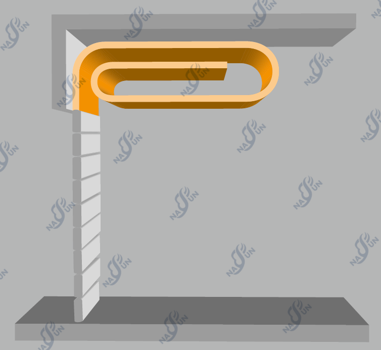 Automatic Insulated Industrial High Speed Door Roll Up Spiral Thermal Insulation Door