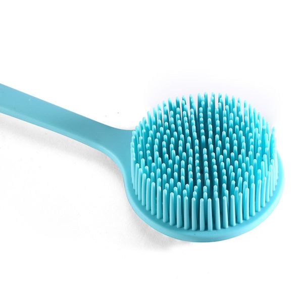 Hypoallergenic длинное тело ванны силикона ручки чистит домашние аксессуары щеткой Bathroom