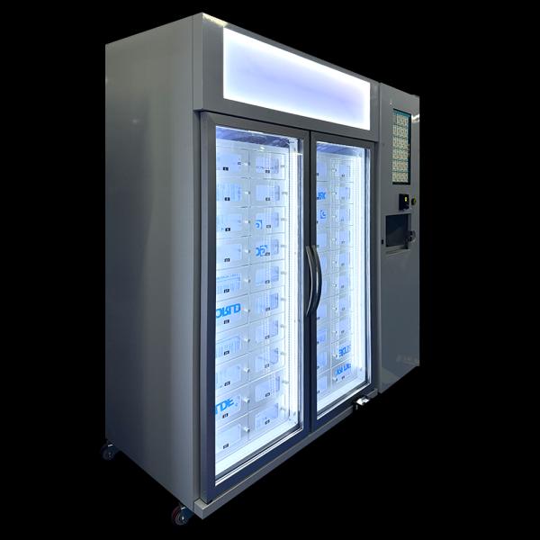 Machine à pizza à 40 casiers avec étagère à micro-ondes -22°C à 20°C