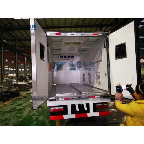 Тележка перехода цыпленка дня температуры двойника Dongfeng LHD старая