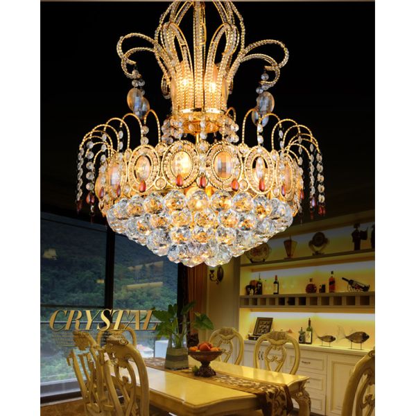 Dia 400mm света шкентеля Кристл большого лобби яркий роскошный