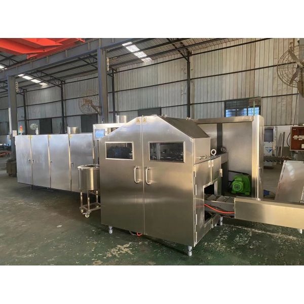 3800pcs/H Wafer Ice Cream Cone Production Line Multifunctional