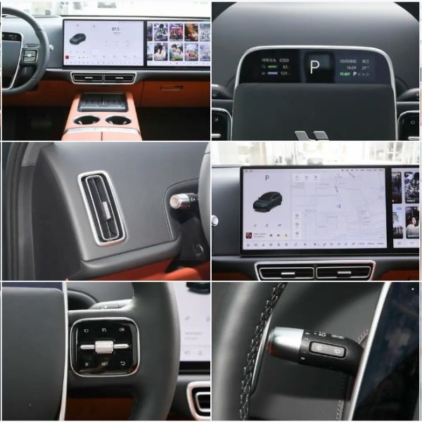 2025 Lixiang L6 Large SUV New Energy Range Extender Hybrid Electric Car with Auto Gear Box and One Drive Motor-Li L6