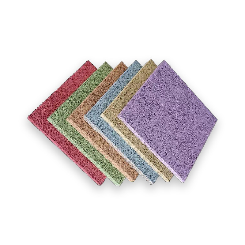 Wood Fiber Sound Absorbing Wall Panels Eco Friendly Soundproofing for Office Theater