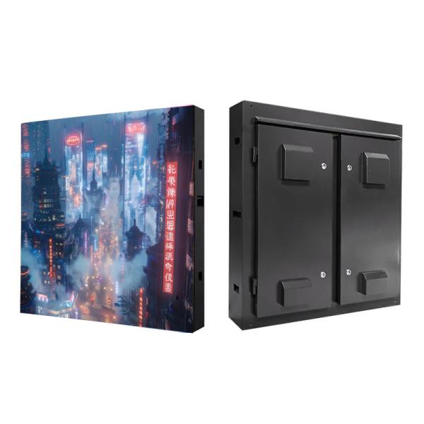 P6.67 Outdoor Fixed LED Video Wall Screen Rear Service 5500nits 960x960mm