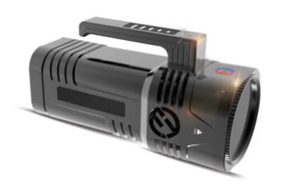 Long Standby Aluminium Alloy Forensic Light Source With 3 Illuminance Type