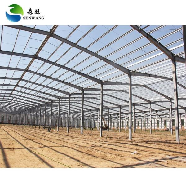 Customized Storage Steel Construction Warehouse Building In Industrial And Commercial Fields