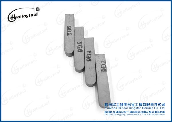 F2 Tungsten Carbide Cutting Tools High Hardness P30 Cemented Carbide Brazing Tips