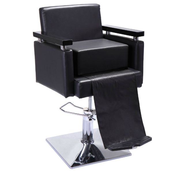 Child Hair Cutting Styling Chair 30 Days Production Lead Time Foam PU Leather Cushion