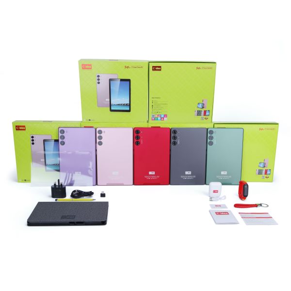 C идея 9 дюймовый планшетный ПК WIFI 2.4G/5G 800x1280 IPS Screen Android Tablet Поддержка телефонных звонков с двойной камерой (красный)