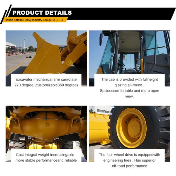 8000kg LIUGONG 836 Cat Front End Loader Machinery Used Loaders For Engine Wheel Loader