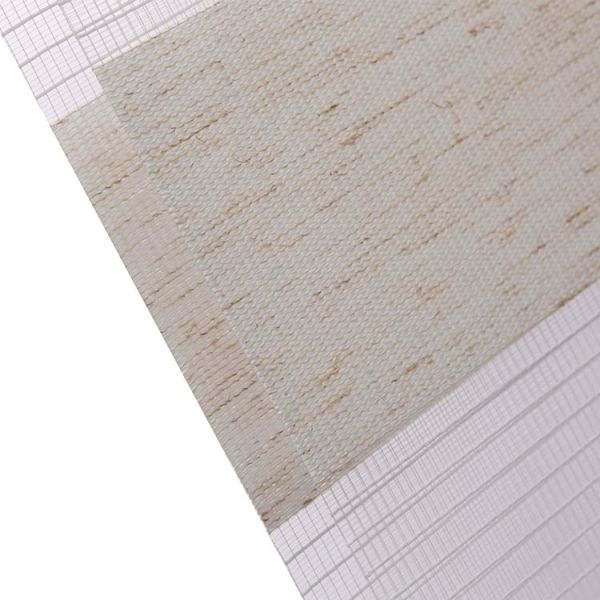 100% полиэстерный выходной роликовый жалюзи зебра ткань с деревянным узором