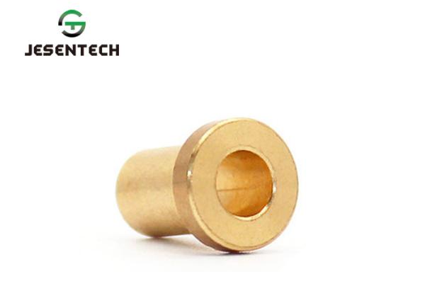 Small Tolerance Brass Sleeve Bearing , Automatic Winding Machine Custom Metal Fasteners