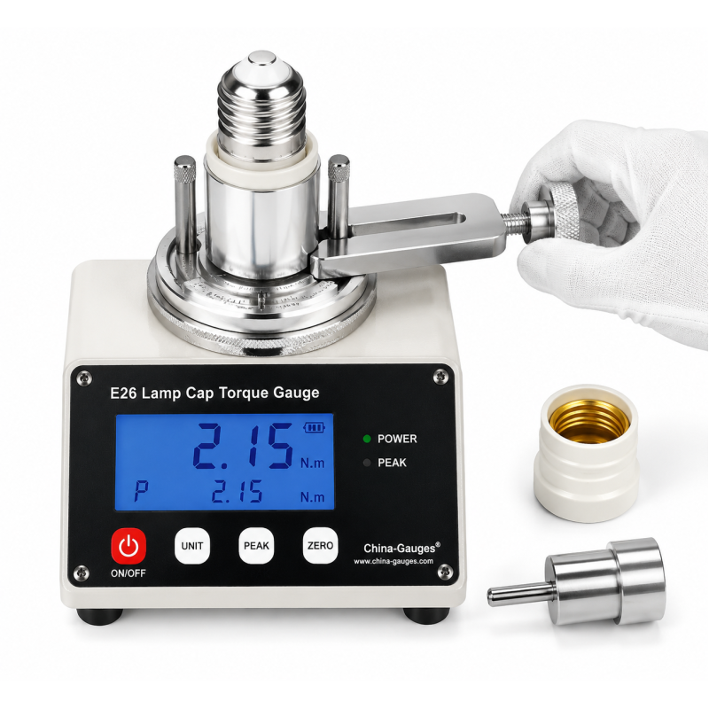 Stainless Steel IEC 60884-1 Compliant Lateral Strain Test Fixture for Plug & Socket with 4 Test Cycles