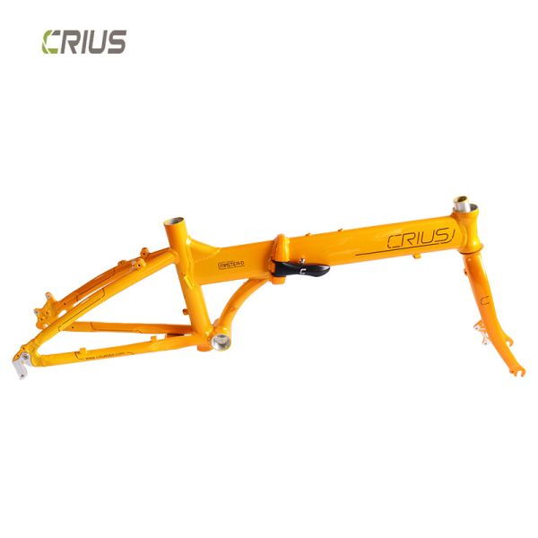 на заказ Да 2900г Crius на заказ 20 дюймовый алюминиевый каркас складной велосипед велосипедный каркас