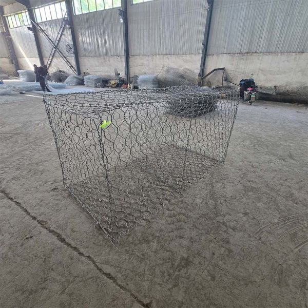 Hot Dipped Galvanized Hexagonal Gabion Basket for River Erosion Control