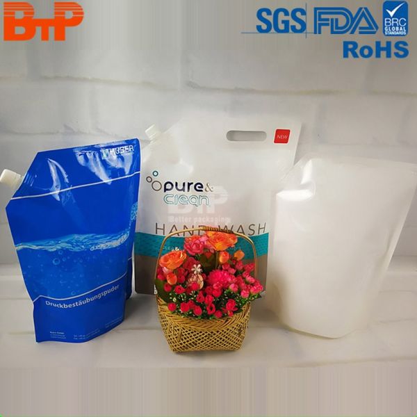 Customized Handling and Beverage Industrial Use Aseptic Packaging Bag for Drink Juice Water Sachet