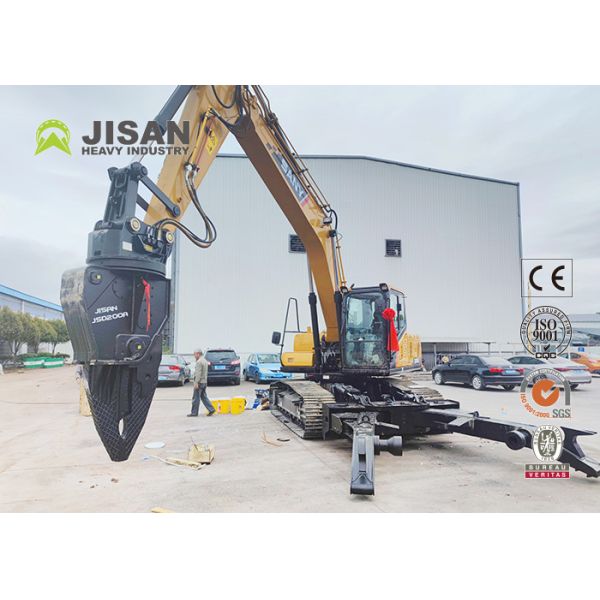 Jisan Excavator Demolition  Steel Shears Fortress Scrap Shears For Sale Cars Dismantling Machine
