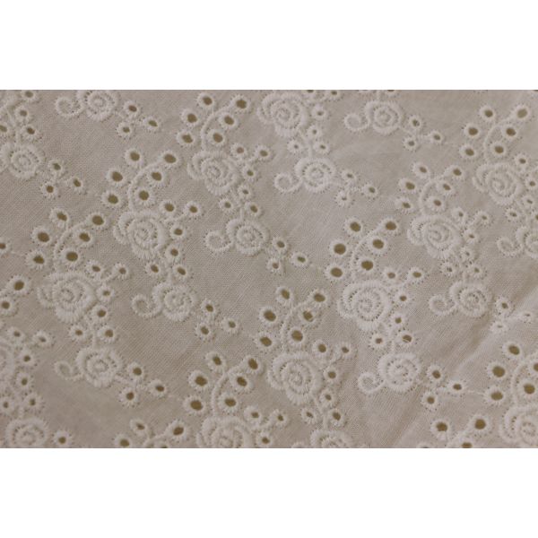 Ткань двором, ткань шнурка хлопка Antitear шнурка сети хлопка Wrinkleproof