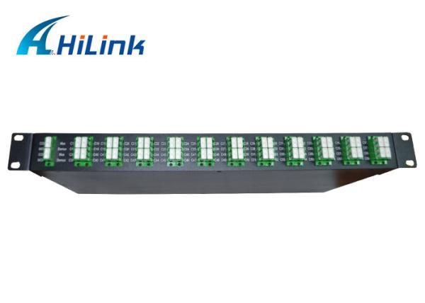 Conector frente e verso do Multiplexer AAWG LC APC Calibre de diâmetro de fios do athernal do dwdm do canal da fibra 40