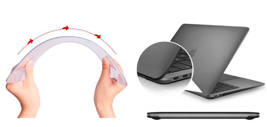 Crystal Laptop Bag Accessories Case Full Body Protection 1mm Slim For Laptop